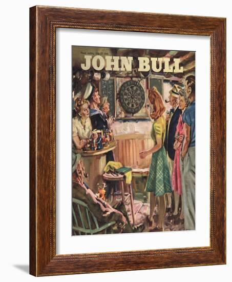 Front Cover of 'John Bull', July 1947-null-Framed Giclee Print