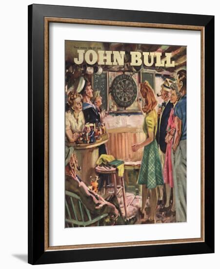 Front Cover of 'John Bull', July 1947-null-Framed Giclee Print