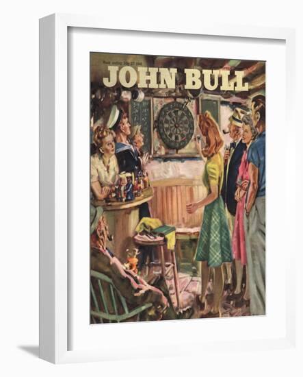 Front Cover of 'John Bull', July 1947-null-Framed Giclee Print