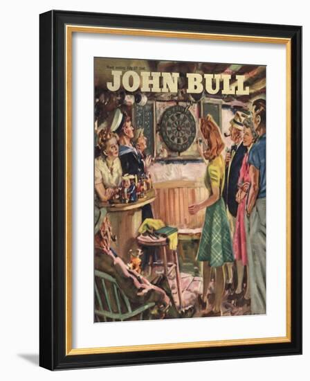 Front Cover of 'John Bull', July 1947-null-Framed Giclee Print