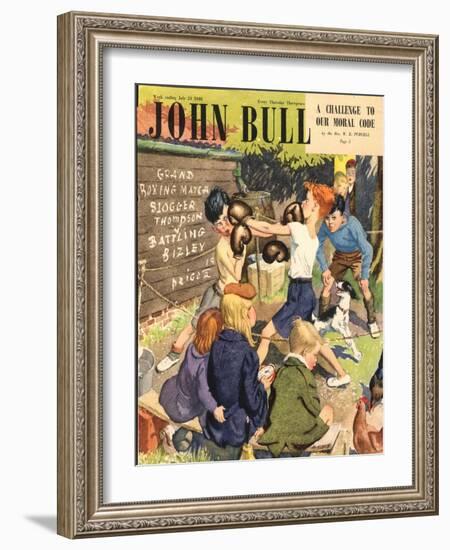 Front Cover of 'John Bull', July 1948-null-Framed Giclee Print
