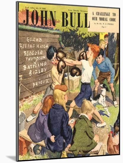 Front Cover of 'John Bull', July 1948-null-Mounted Giclee Print