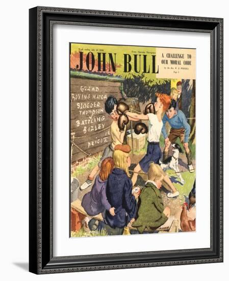 Front Cover of 'John Bull', July 1948-null-Framed Giclee Print