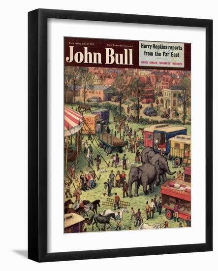 Front Cover of 'John Bull', July 1951-null-Framed Giclee Print