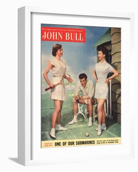 Front Cover of 'John Bull', July 1952-null-Framed Giclee Print