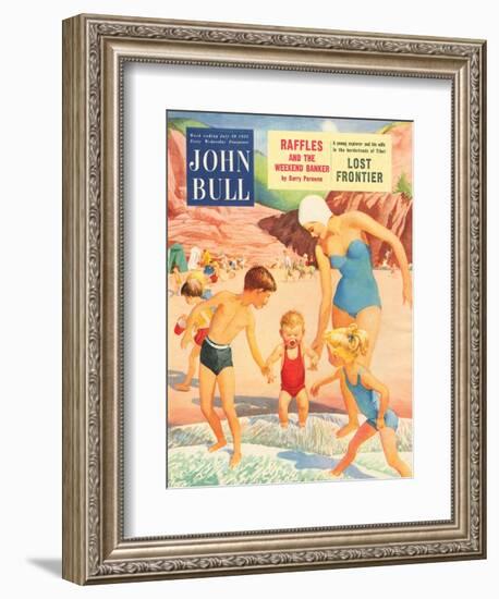 Front Cover of John Bull, July 1955-null-Framed Giclee Print