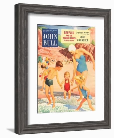 Front Cover of John Bull, July 1955-null-Framed Giclee Print