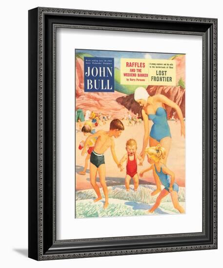 Front Cover of John Bull, July 1955-null-Framed Giclee Print