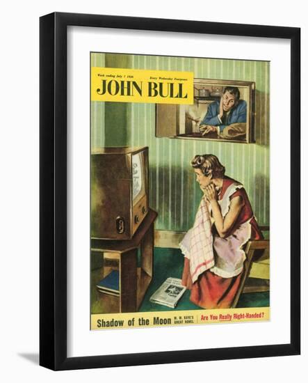 Front Cover of 'John Bull', July 1956-null-Framed Giclee Print