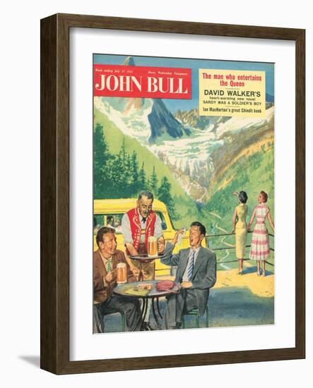 Front Cover of 'John Bull', July 1957-null-Framed Giclee Print