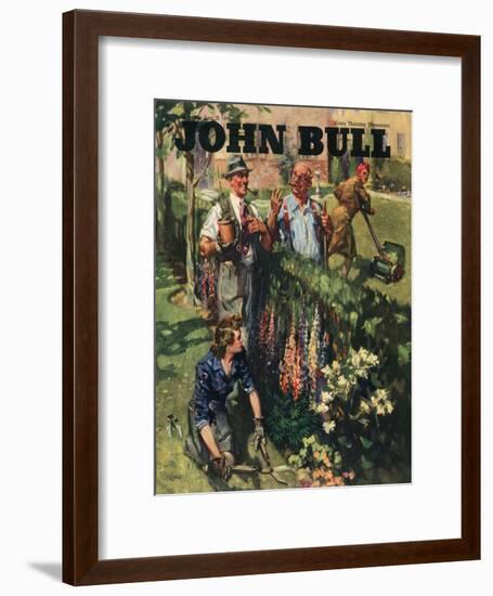 Front Cover of 'John Bull', June 1946-null-Framed Giclee Print