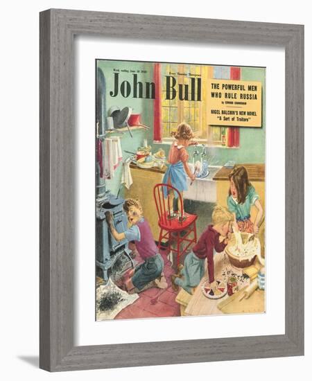 Front Cover of 'John Bull', June 1949-null-Framed Giclee Print