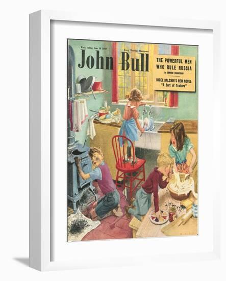 Front Cover of 'John Bull', June 1949-null-Framed Giclee Print