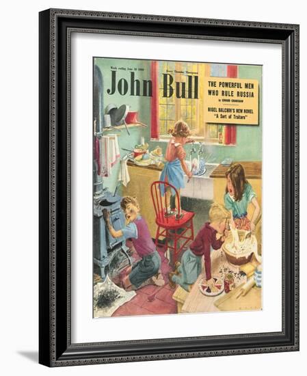 Front Cover of 'John Bull', June 1949-null-Framed Giclee Print