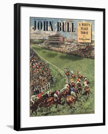 Front Cover of 'John Bull', June 1949-null-Framed Giclee Print