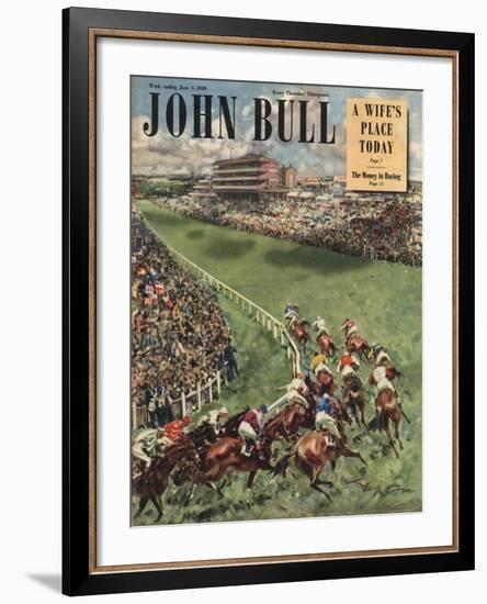 Front Cover of 'John Bull', June 1949-null-Framed Giclee Print