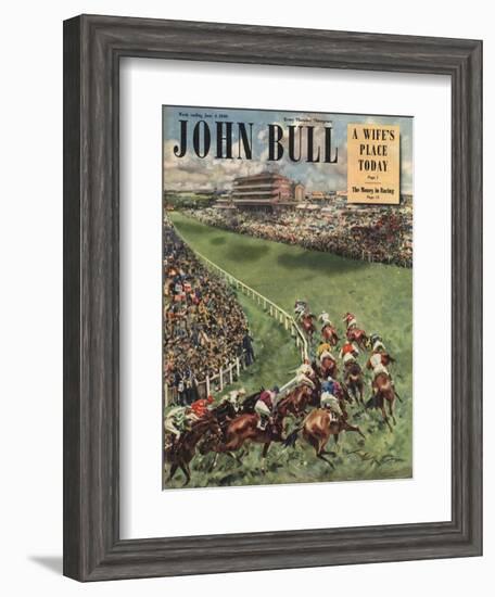 Front Cover of 'John Bull', June 1949-null-Framed Giclee Print