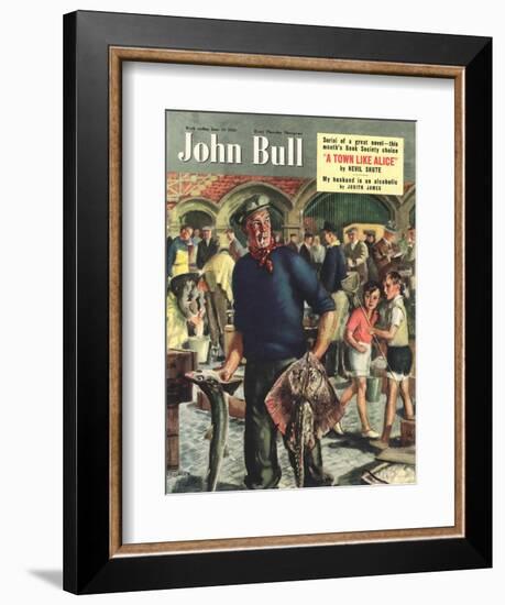 Front Cover of 'John Bull', June 1950-null-Framed Giclee Print