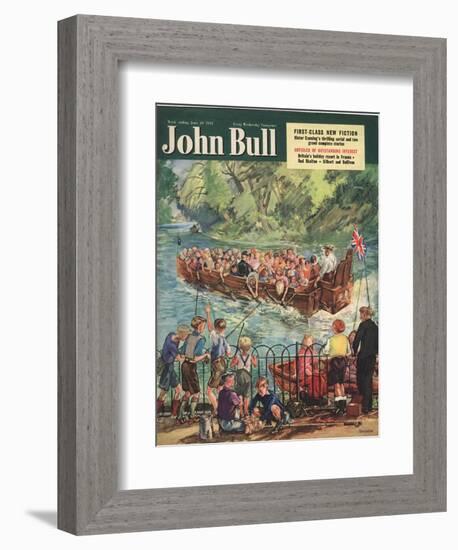 Front Cover of 'John Bull', June 1951-null-Framed Giclee Print