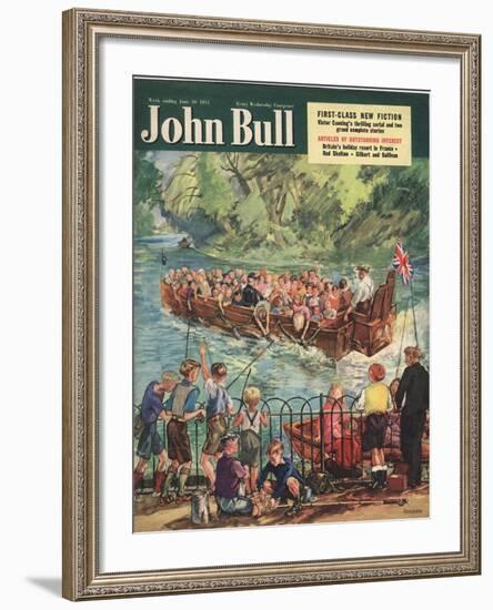 Front Cover of 'John Bull', June 1951-null-Framed Giclee Print