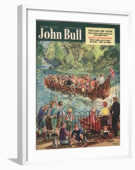 Front Cover of 'John Bull', June 1951-null-Framed Giclee Print