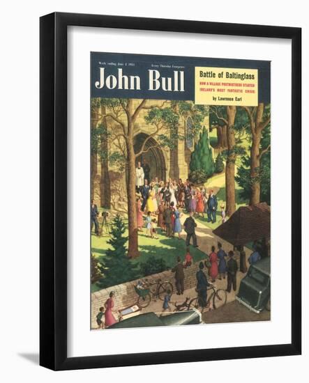 Front Cover of 'John Bull', June 1951-null-Framed Giclee Print