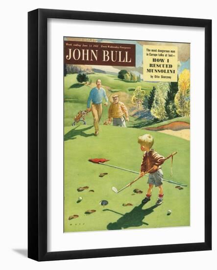 Front Cover of 'John Bull', June 1952-null-Framed Giclee Print