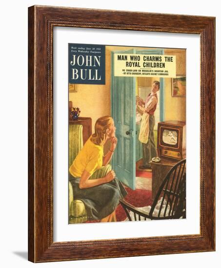 Front Cover of 'John Bull', June 1952-null-Framed Giclee Print