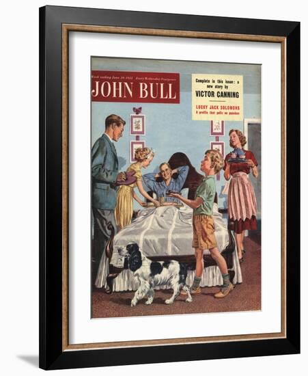 Front Cover of 'John Bull', June 1953-null-Framed Giclee Print