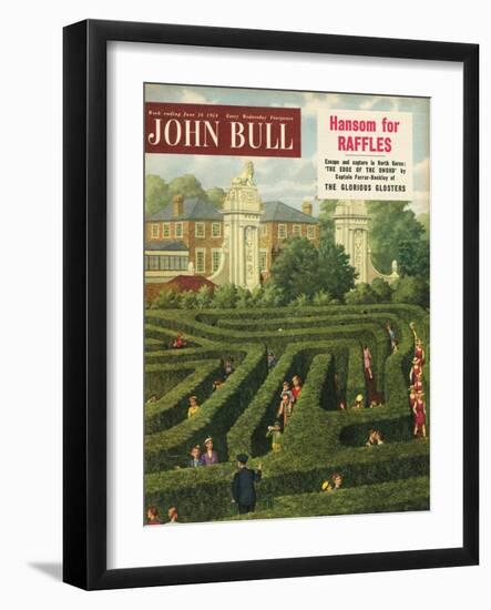 Front Cover of 'John Bull', June 1954-null-Framed Giclee Print