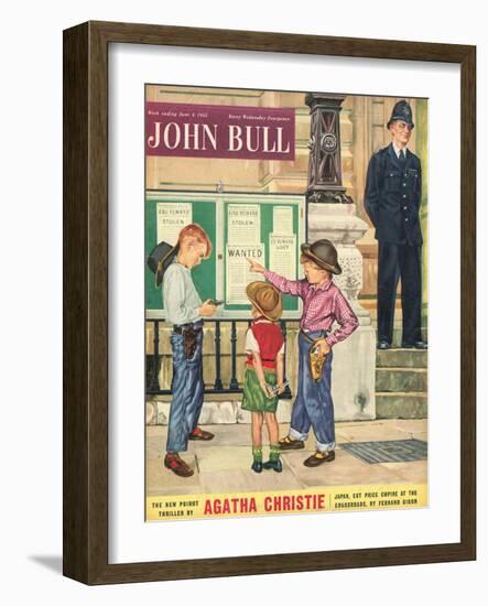 Front Cover of 'John Bull', June 1955-null-Framed Giclee Print