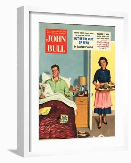 Front Cover of 'John Bull', June 1956-null-Framed Giclee Print