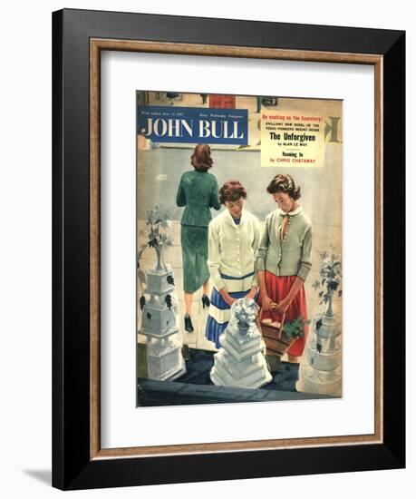 Front Cover of 'John Bull', June 1957-null-Framed Giclee Print