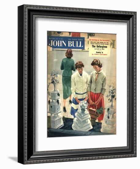 Front Cover of 'John Bull', June 1957-null-Framed Giclee Print