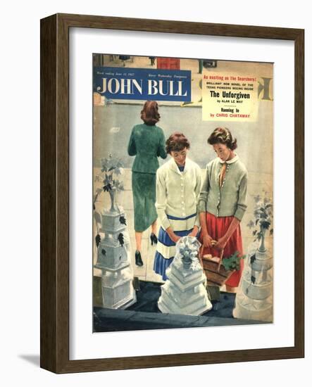 Front Cover of 'John Bull', June 1957-null-Framed Giclee Print