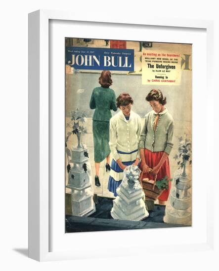 Front Cover of 'John Bull', June 1957-null-Framed Giclee Print