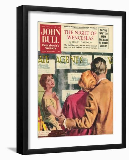 Front Cover of 'John Bull', June 1959-null-Framed Giclee Print