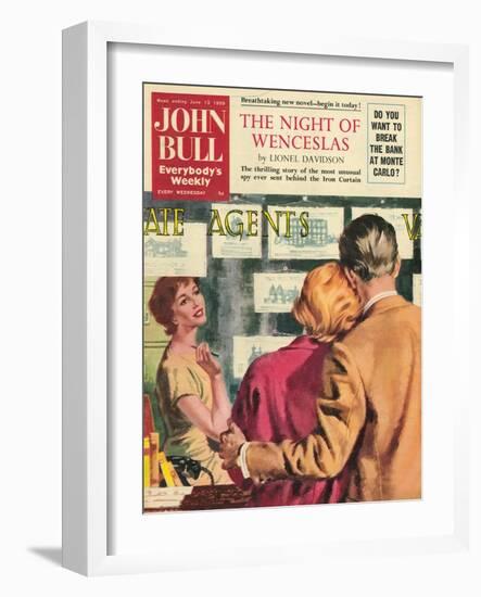 Front Cover of 'John Bull', June 1959-null-Framed Giclee Print
