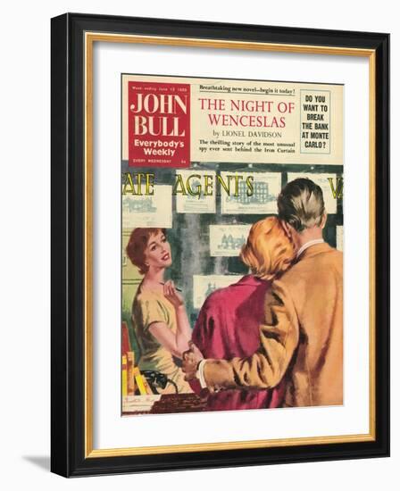 Front Cover of 'John Bull', June 1959-null-Framed Giclee Print