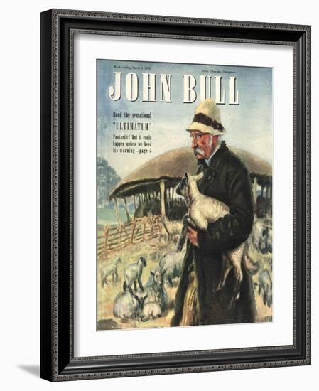 Front Cover of 'John Bull', March 1948-null-Framed Giclee Print