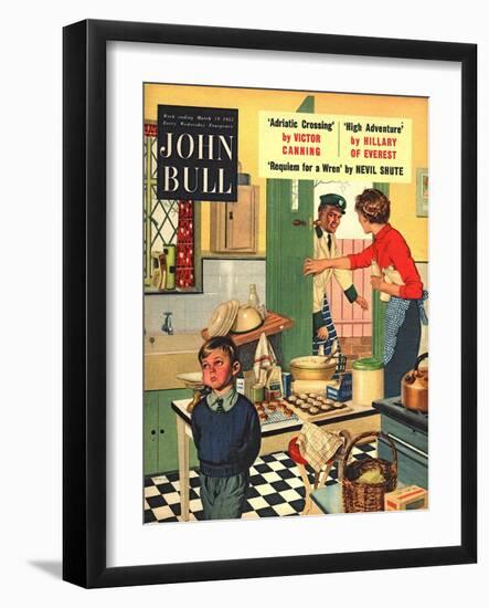 Front Cover of 'John Bull', March 1955-null-Framed Giclee Print