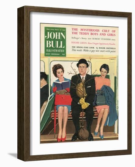 Front Cover of 'John Bull', March 1958-null-Framed Giclee Print