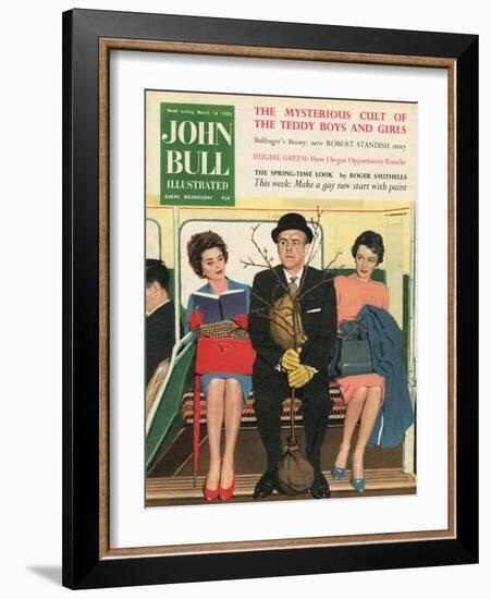 Front Cover of 'John Bull', March 1958-null-Framed Giclee Print