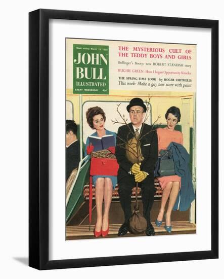 Front Cover of 'John Bull', March 1958-null-Framed Giclee Print