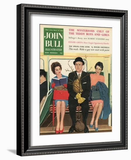 Front Cover of 'John Bull', March 1958-null-Framed Giclee Print