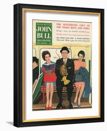 Front Cover of 'John Bull', March 1958-null-Framed Giclee Print