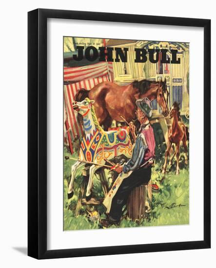 Front Cover of 'John Bull', May 1946-null-Framed Giclee Print