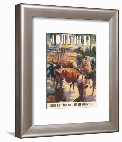 Front Cover of 'John Bull', May 1947-null-Framed Giclee Print