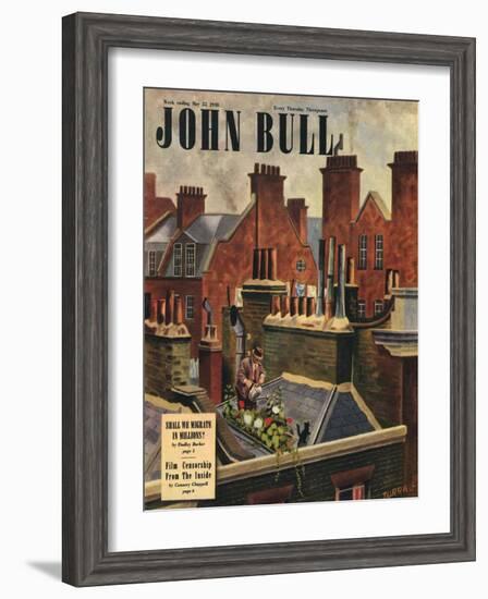 Front Cover of 'John Bull', May 1948-null-Framed Giclee Print