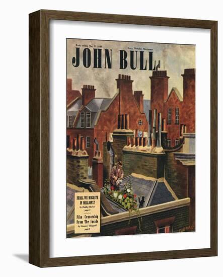 Front Cover of 'John Bull', May 1948-null-Framed Giclee Print